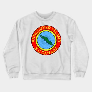 Vancouver Island Canada British Columbia Crewneck Sweatshirt